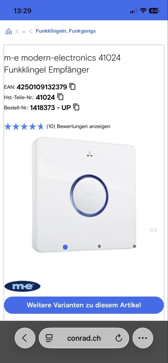 Campanacci mucche: Türklingel Funk Sender – Nuovo (secondo la descrizione) da Seewen SO venduto da siebesiech88