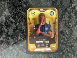 Topps Sammelkarte Denzel Dumfries 100 Club