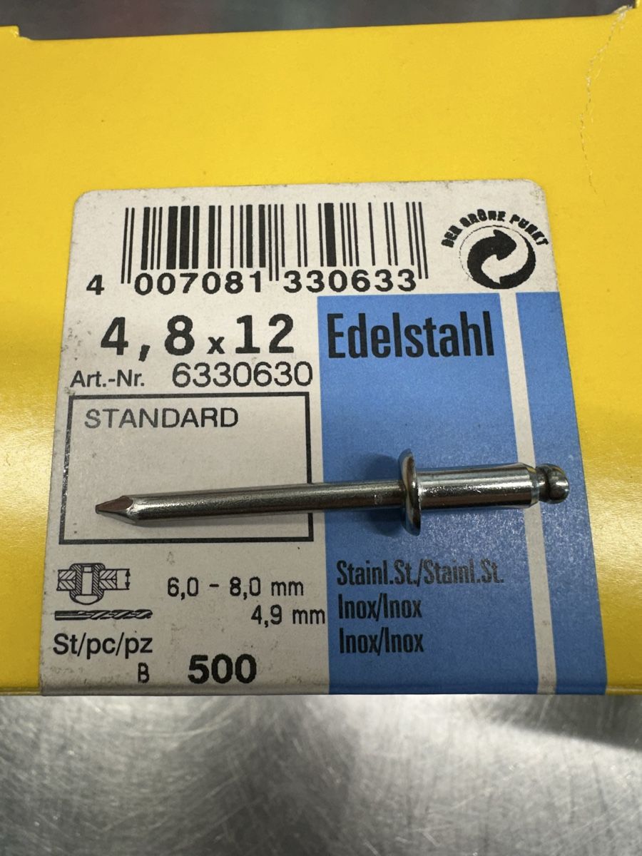 Tutti gli attrezzi: Blindnieten Edelstahl – Nuovo (secondo la descrizione) da Schwende venduto da weesli 2