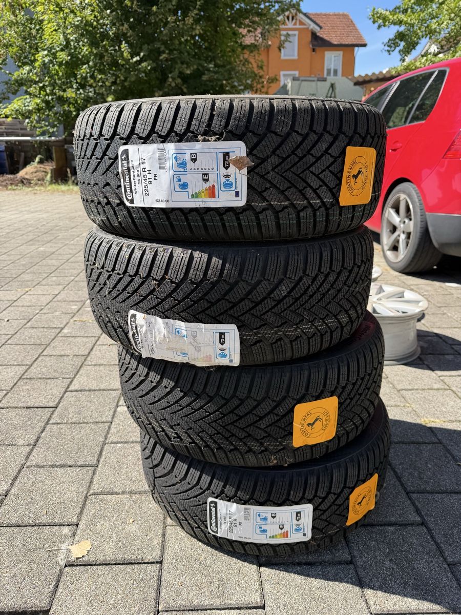 Pneumatici & Ruote complete: 225/45R17 Conti Winter – Usato da Steinach venduto da dd.grg 1