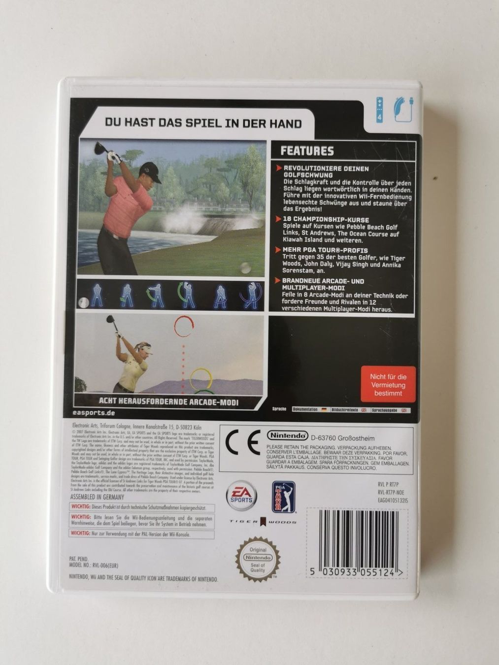 Nintendo Spiele: Wii - Tiger Woods PGA Tour 07 – Gebraucht aus Lenzburg von eyworld 2
