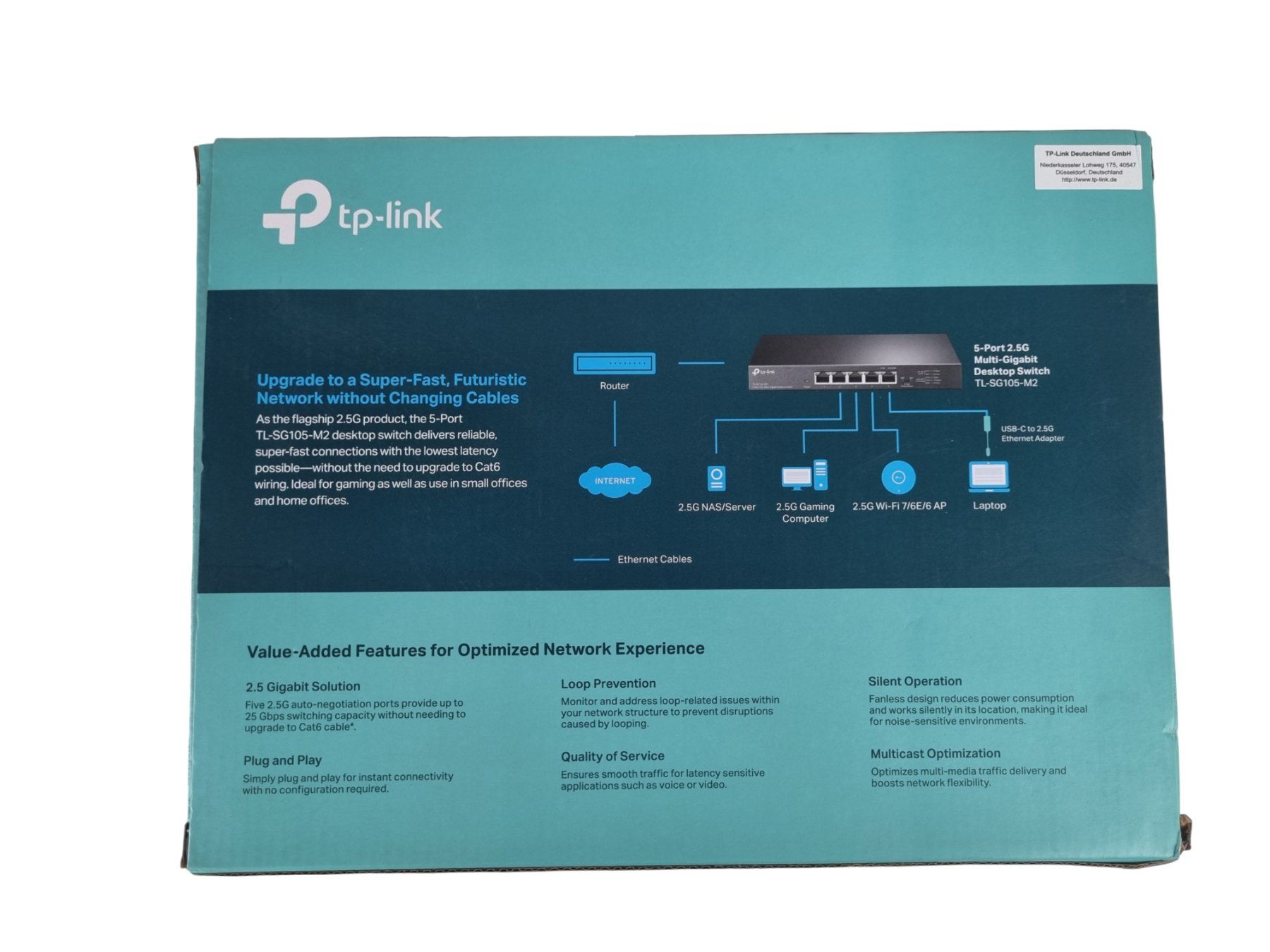TP-Link Hubs & Switches: TP-LINK Multi-Gigabit Switch - TL-SG105-M2 – Neuf (Voir description) à Wangen b. Olten par Restwert_Wangen 7
