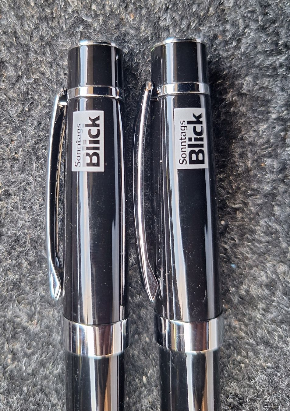 Penna & Evidenziatori: SCHÖNES KUGELSCHREIBER SET "BLICK" – Nuovo (secondo la descrizione) da Niederwangen BE venduto da pfiff02 4