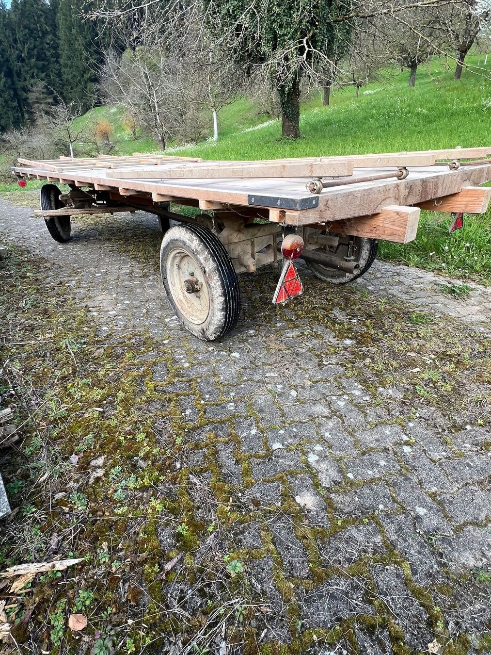 Rimorchi: Brückenwagen Holz mit Heugatter – Usato da Benken SG venduto da wingwinj 2
