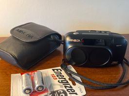 Minolta - Foto Kamera, 70W, Riva Zoom, schwarz