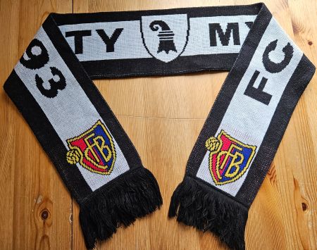 FC Basel Fan Schal My City - My Club FCB Fussball
