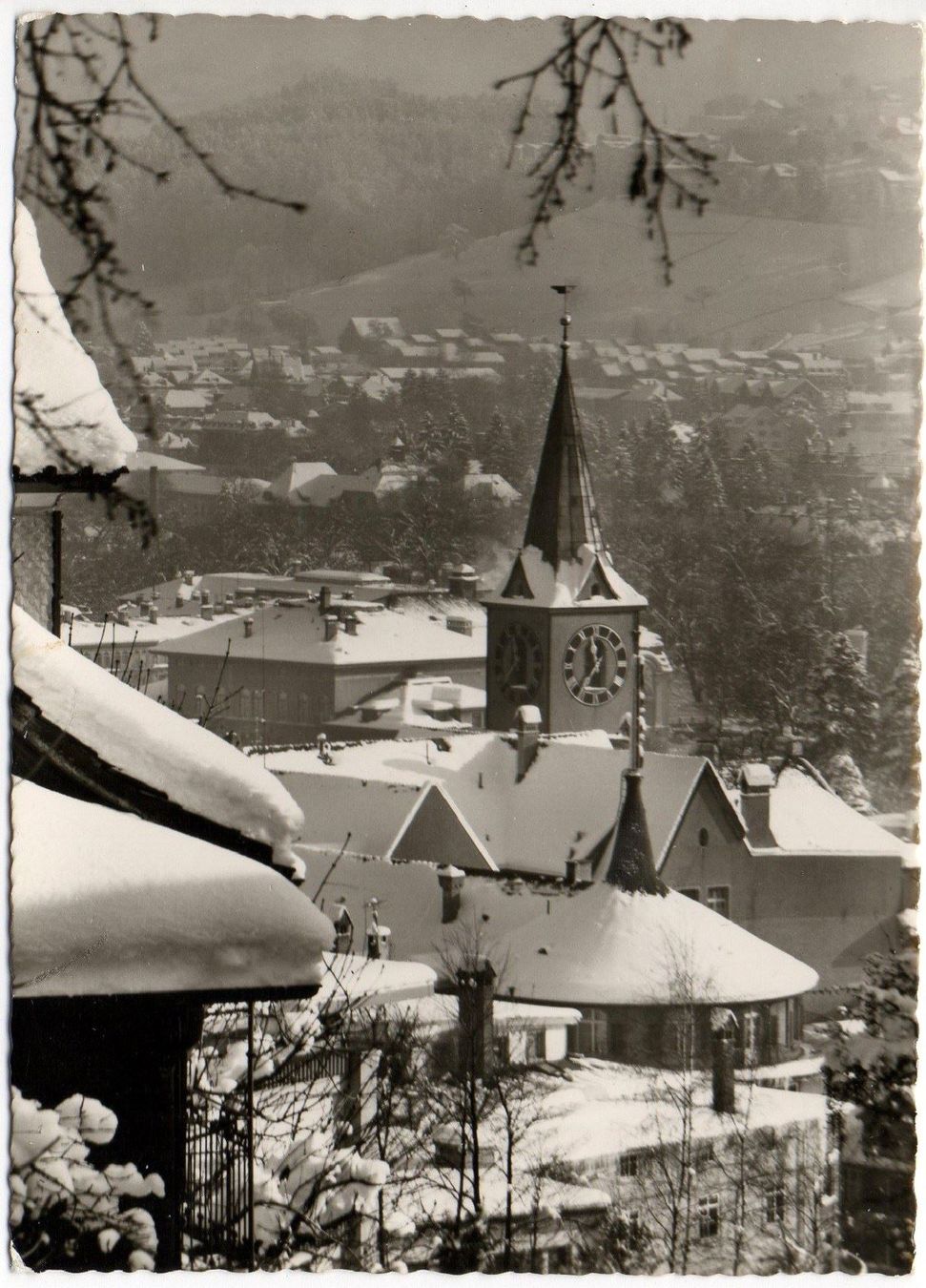 Cartoline postali: ST. GALLEN St. Mangenkirche – Usato da Jona venduto da philajona