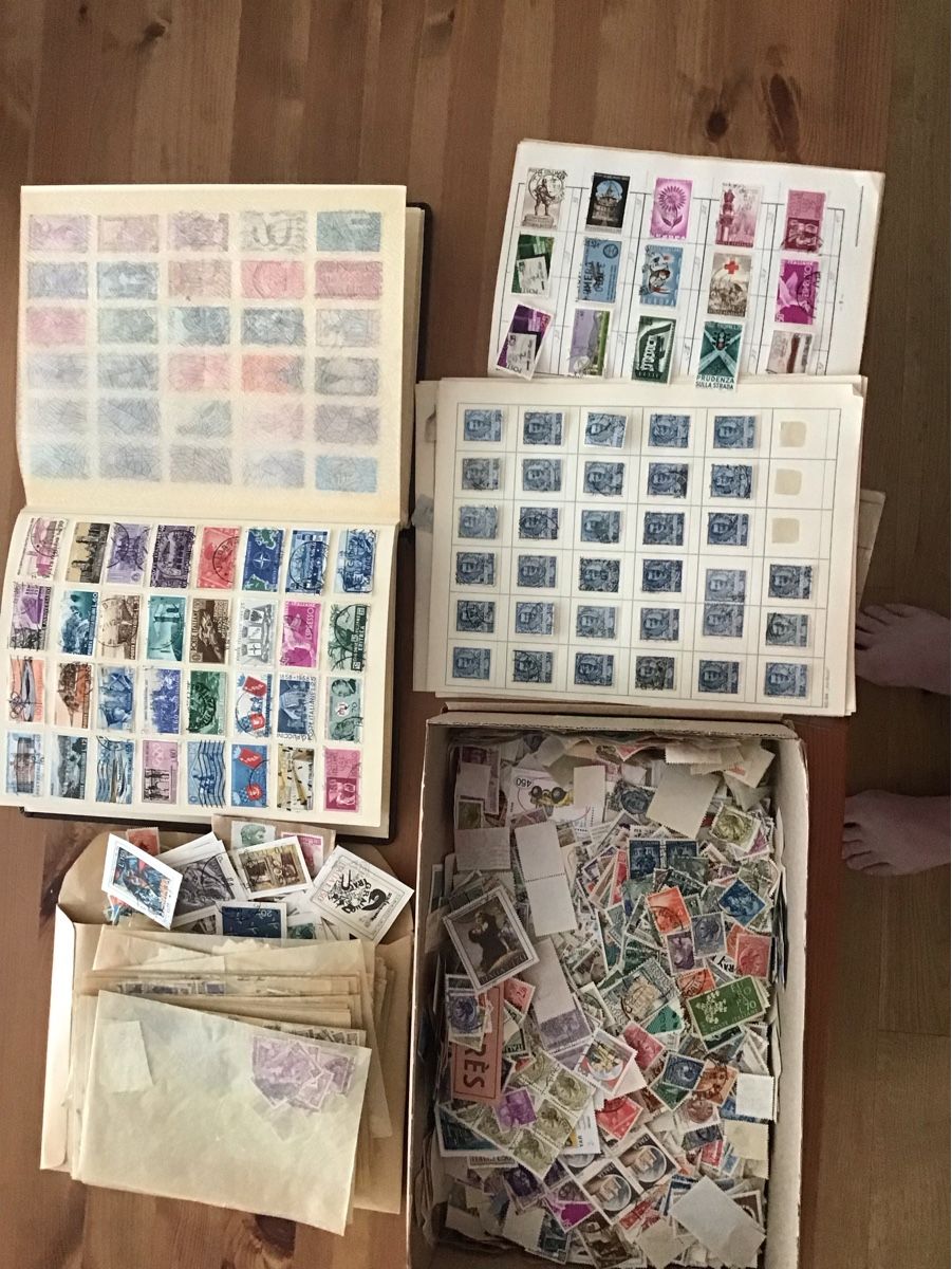 Alle Briefmarken: Briefmarken Italien – Gebraucht aus Bettwiesen von Jumpingfox