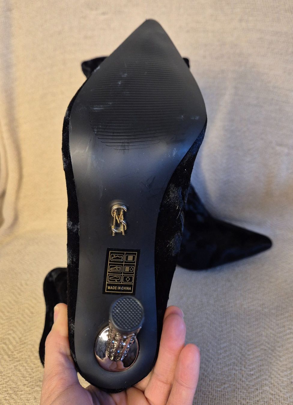 Steve Madden Scarpe da donna: Stiefeletten mit glänzendem Absatz – Nuovo e nell'imballaggio originale da Leissigen venduto da ali_k9v8 1