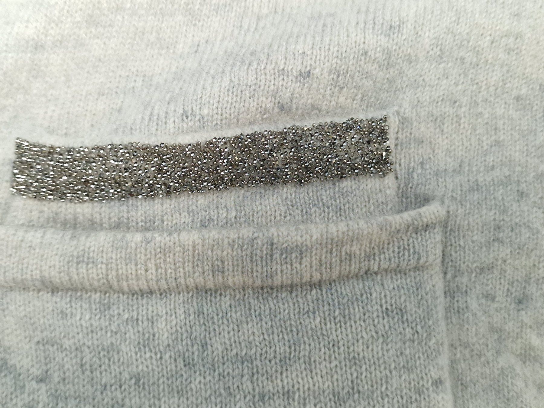 Hemisphere Pulls & Sweat-shirts: 100% Kaschmir Pullover Hemisphere hellgrau/beige wie neu – Neuf (Voir description) à Meierskappel par HeartWear 3