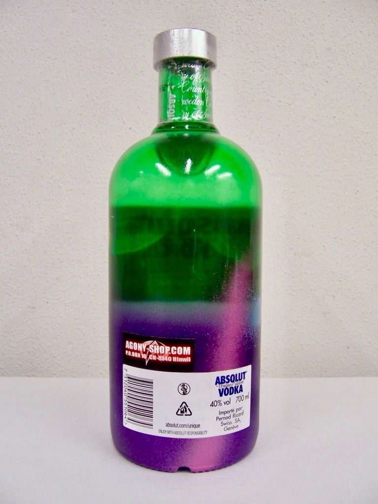 Absolut Vodka Bevande alcoliche: 1 x ABSOLUT VODKA ABSOLUT UNIQUE Edition 2012 – Nuovo e nell'imballaggio originale da Kerzers venduto da zimmergruen 2