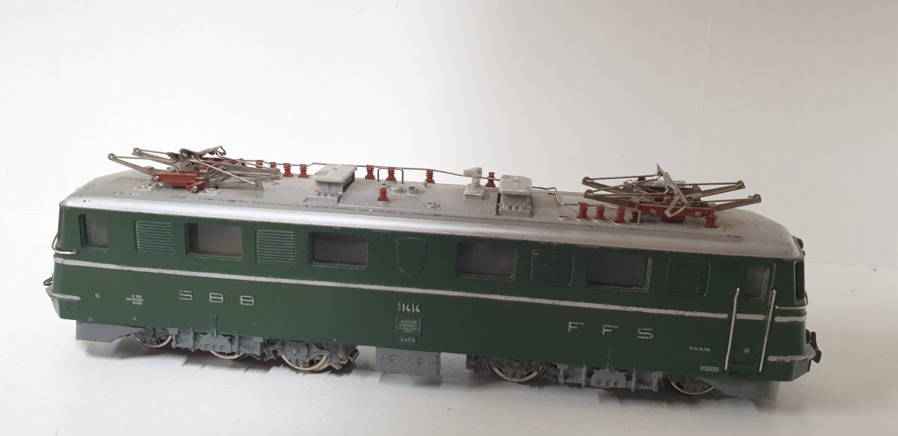 Märklin Modellini di ferrovie: Märklin SBB Ae6/6  H0/AC – Usato da Geroldswil venduto da TopTrain54 1