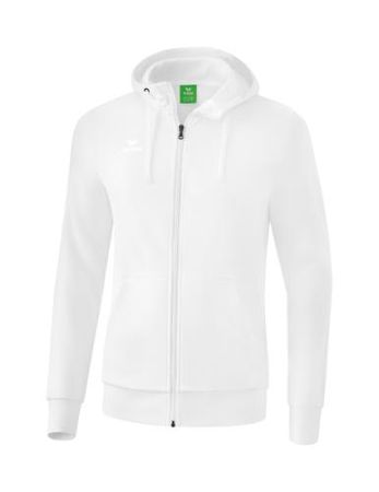 Erima Kapuzensweatjacke - weiß (Grösse: L)