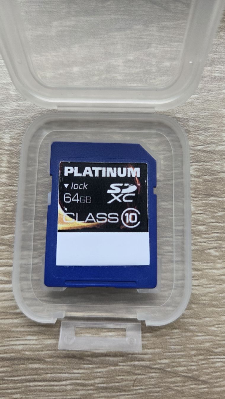Cartes mémoire: Carte SD Platinum XC Class 10 64Go avec étui – D'occasion à Bramois par Djoule87
