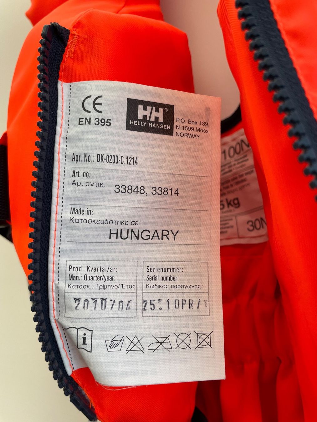 Helly Hansen Schwimmwesten: Schwimmweste 5-15 kg – Gebraucht aus Gränichen von stern1111 3