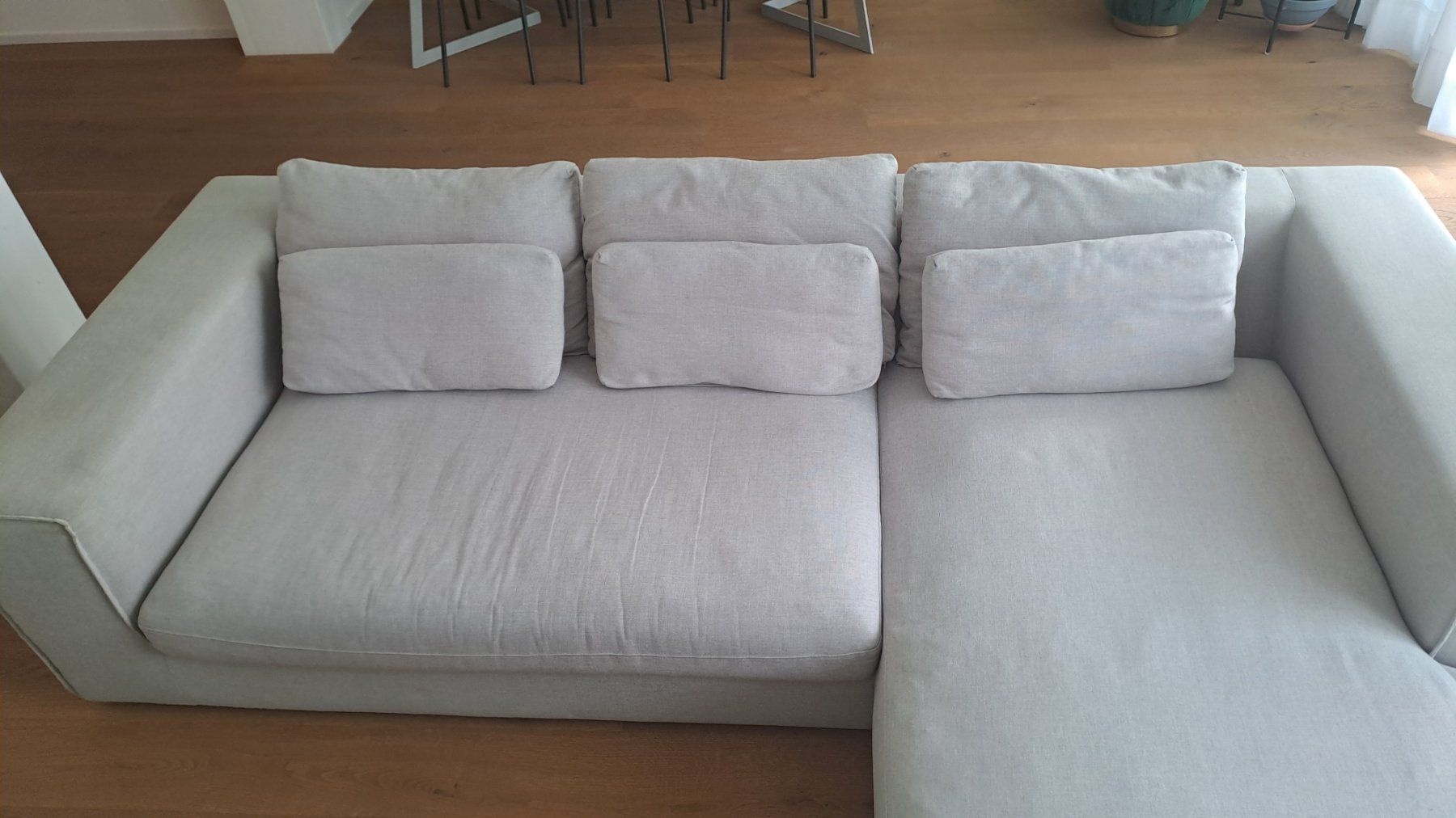 Pfister Sofas: Ecksofa hellgrau Stoff Brindisi Xora – D'occasion à Winterthur par mag_6zt2 1