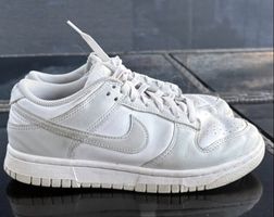 Scarpe Nike Dunk Low bianche colore bianco taglia 37.5