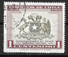 Chile 1960: Staatswappen