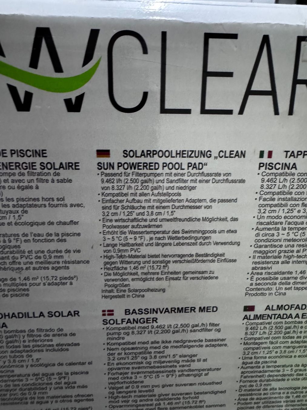 Bestway Piscine: Solar Pool Heizung - Bestway Flowclear - Neu & Original – Nuovo (secondo la descrizione) da Sissach venduto da Da.Do.ch 2