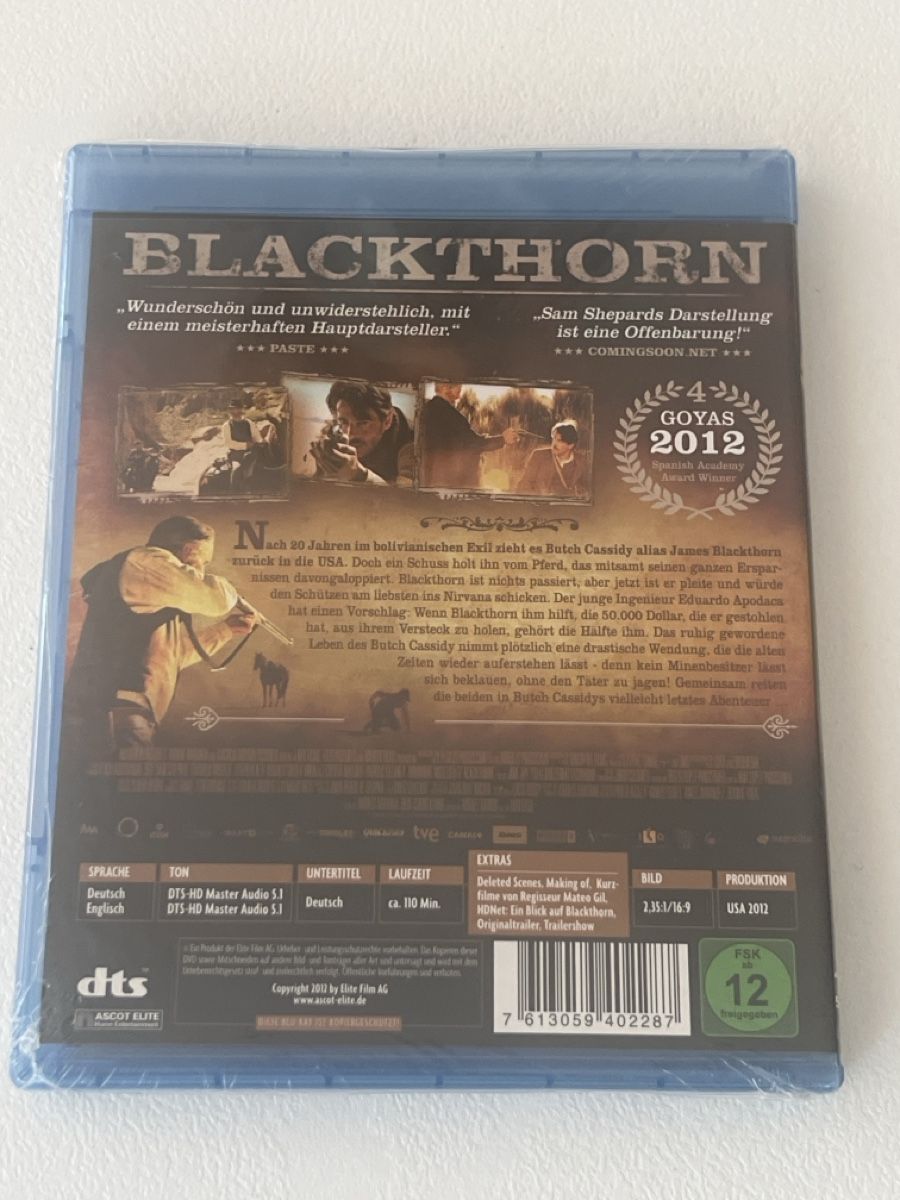 Tutti i DVDs: Blackthorn – Nuovo e nell'imballaggio originale da Gossau SG venduto da DuDaRi0089 1