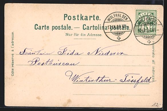 Cartoline postali: Heiden, Totalansicht aus der Vogelschau – Usato da Berlin venduto da bartko-reher 1