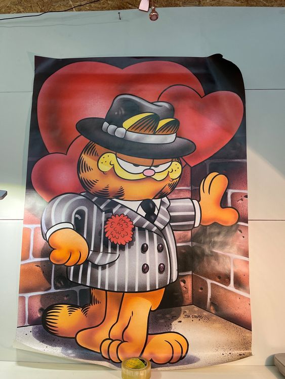 Vintage Garfield Poster (aa1) (Gebraucht) in Künten für CHF 20 – nur ...