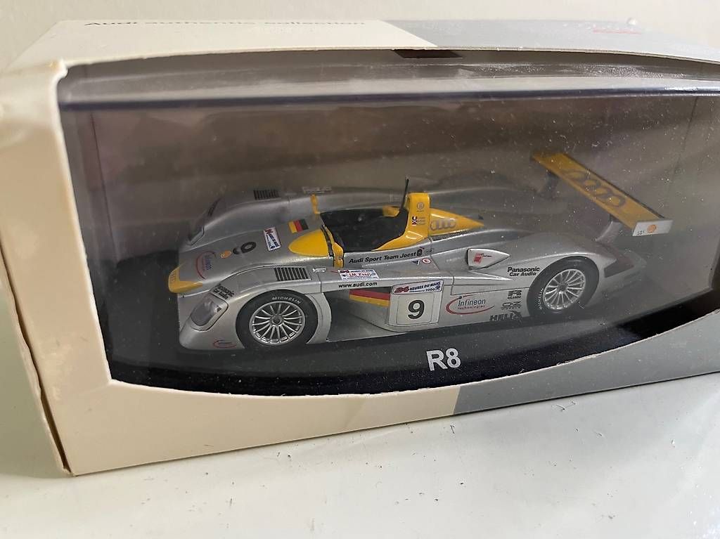 Minichamps Modellautos: 1:43 Minichamps Audi R8 Le Mans – Gebraucht aus Les Acacias von kim_2dxt