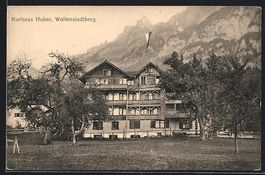 Wallenstadtberg, Kurhaus Huber mit Bergp