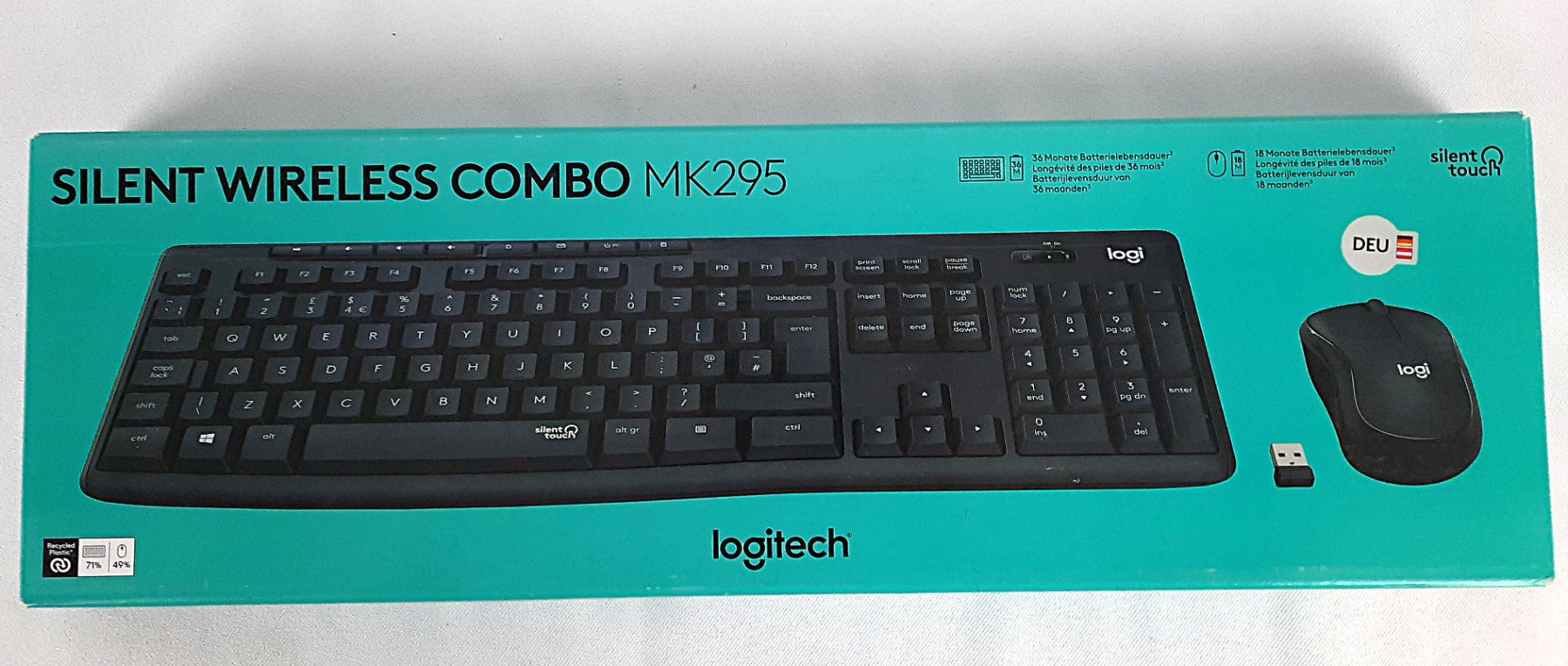 Logitech Tastiere: LOGITECH Tastatur ohne Maus – Nuovo (secondo la descrizione) da Beinwil am See venduto da Restwert_Beinwil