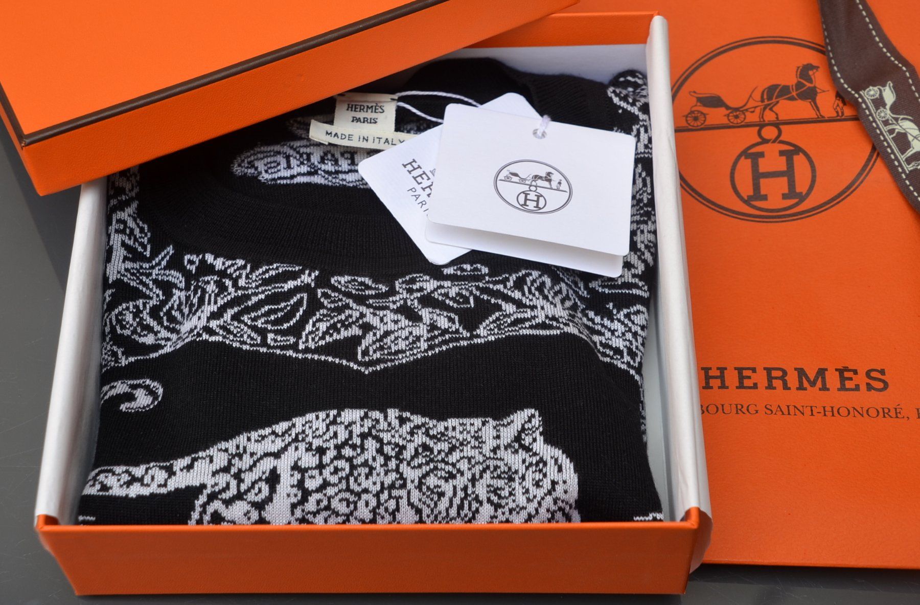 Hermès Maglioni & Felpe: Hermès  Kaschmirpullover / Pull en cachemire .S – Usato da Collonges venduto da Auganien 3