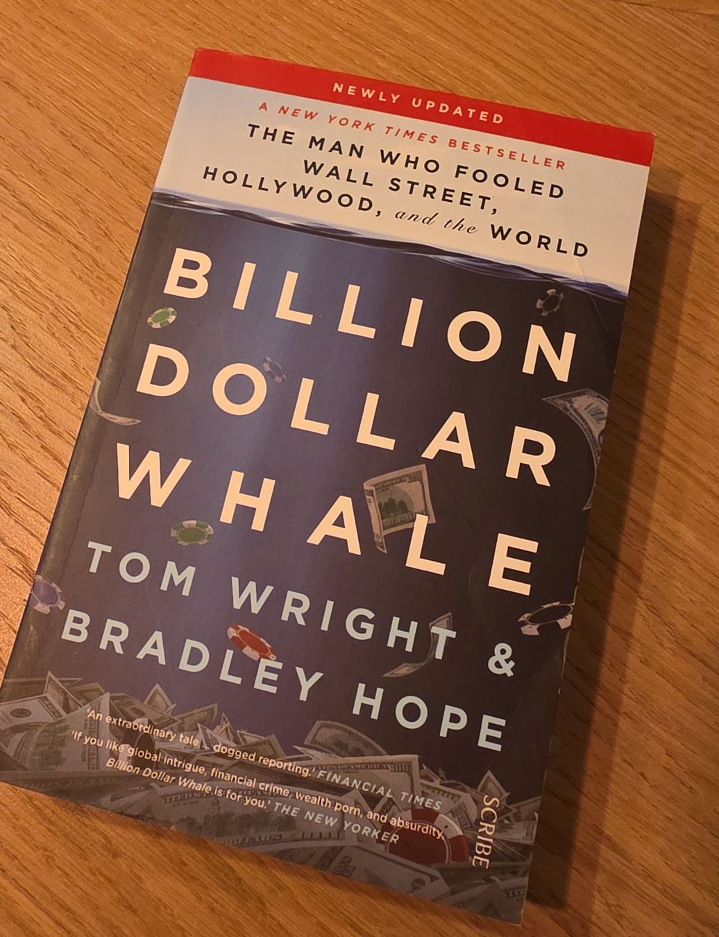 Libri: Billion Dollar Whale by Tom Wright & Bradley Hope -Book – Usato da Zürich venduto da Dani.M6