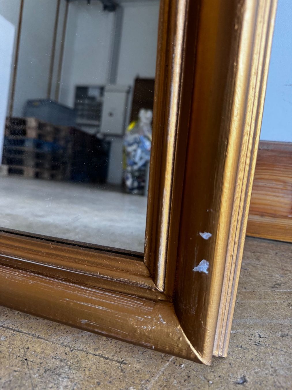 Specchi: Vergoldeter Spiegel im Fenster-Design – Usato da Dübendorf venduto da sdbu-frappant 3