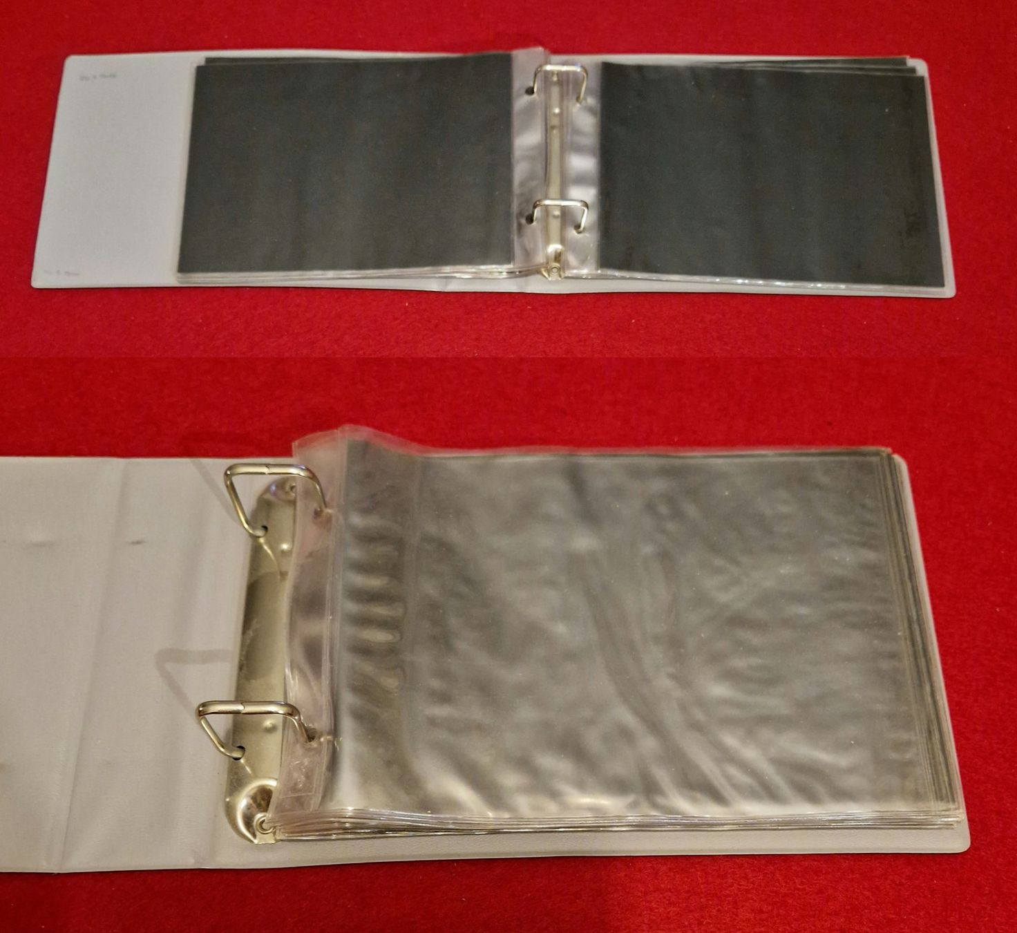 Album: Vintage 3 Ansichtskarten-/Postkarten-Alben mit Plastikhüllen – Usato da Zürich venduto da silver-team 5