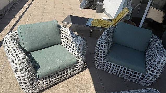 Fauteuils: Lounge Set 4-teilig, grün/grau – D'occasion à Hausen AG par sus_5fgn 2