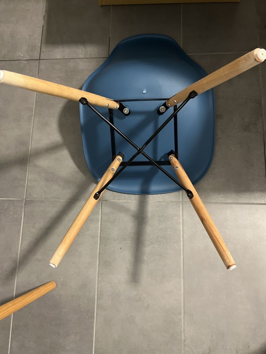 Sedie: 2 chaises bleues – Nuovo (secondo la descrizione) da Renens VD venduto da sar_bwz5 4