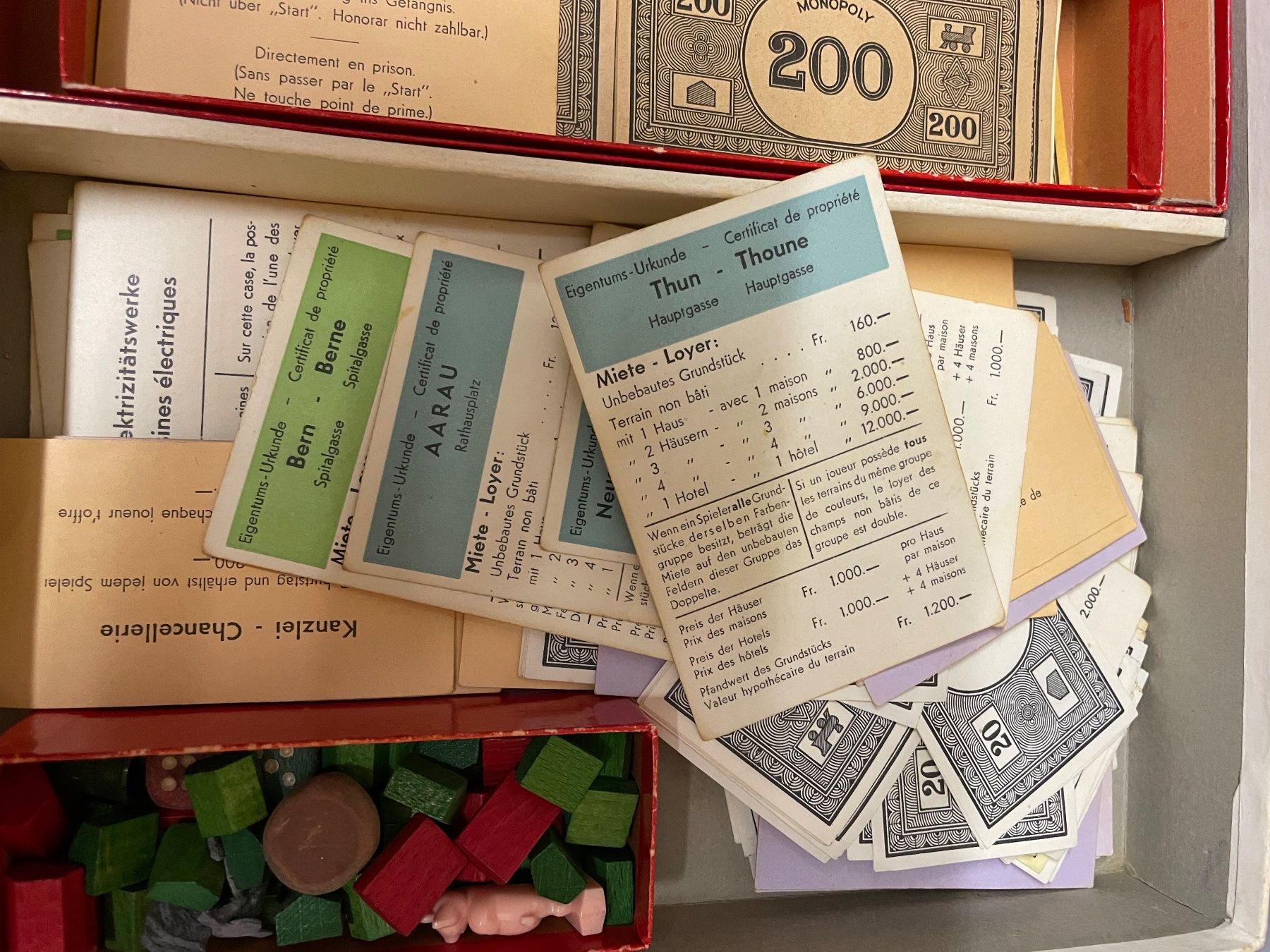 Giochi: Alt Monopoly spiel – Usato da Oberrieden venduto da BEN-HUR 7