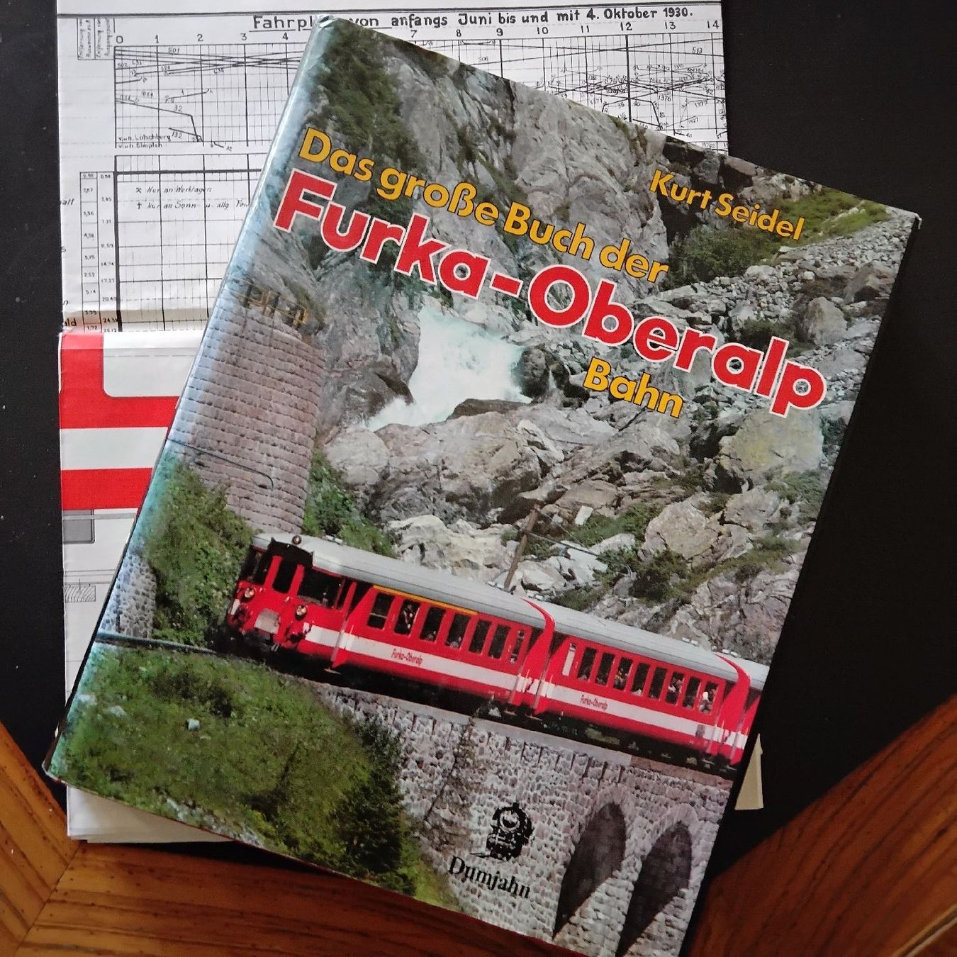 Bücher: Furka Oberalp Bahn – Gebraucht aus Bad Ragaz von Pizalun