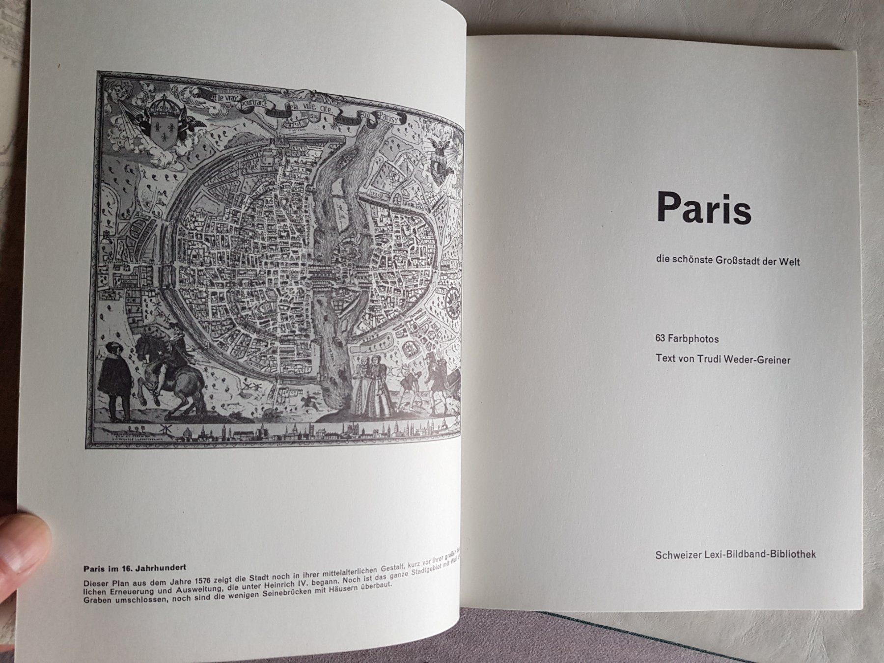 Libri: Paris - Lexi Bildband Nr. 4 - 1967 – Usato da Walterswil BE venduto da Lonitti 2