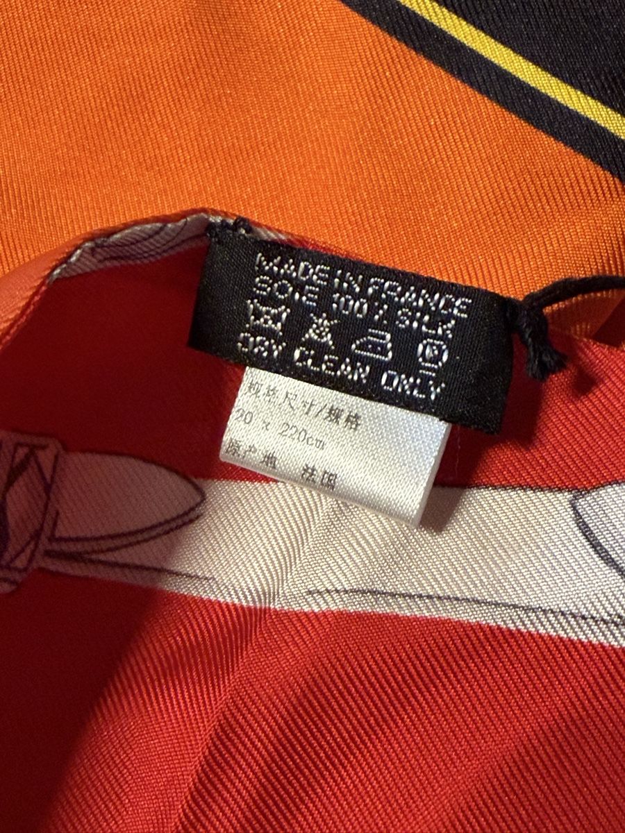 Hermès Foulard & Sciarpe: Hermes Maxy Twilly Silk Scarf – Usato da St.Josefen venduto da lop_lh8d 3