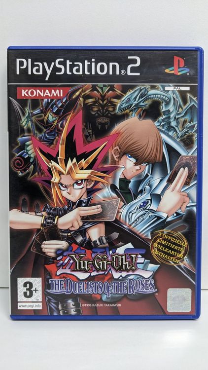 Yu-Gi-Oh! The Duelists Of The Roses Sur PS2 – Jeu Complet Boîtier Notice, PAL