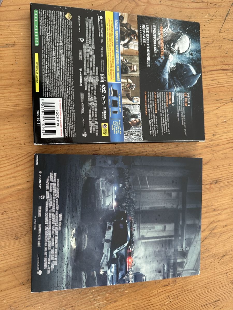 Alle DVDs: The Dark knight Rises Edition collector 2 DVD – Gebraucht aus Genève von wwo_mx7t 2