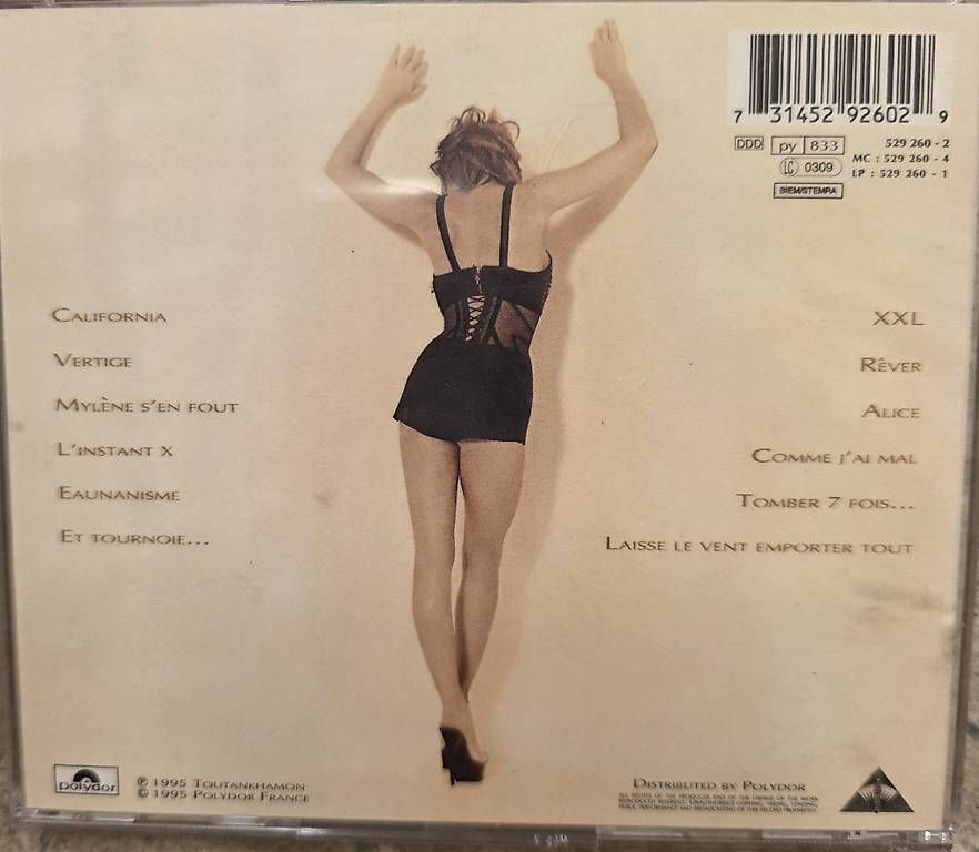 CD: Mylène Farmer  - Anamorphosée, envoi compris  – Usato da Orbe venduto da Adaline.64 3