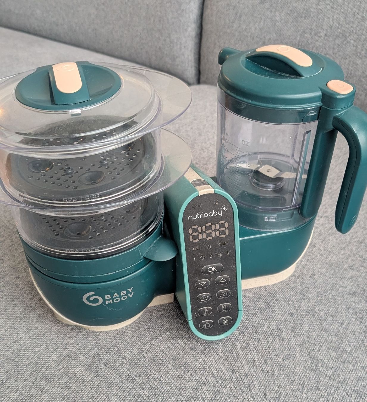Babymoov Elettrodomestici da cucina: Babymoov Nutribaby Plus food processor – Usato da Zürich venduto da gha_s7s2
