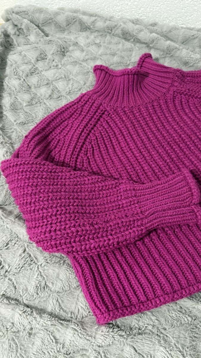 H&M Maglioni & Felpe: H&M Damen Pullover grobgestrickt pink gebraucht – Usato da Chur venduto da asa_25fn 1