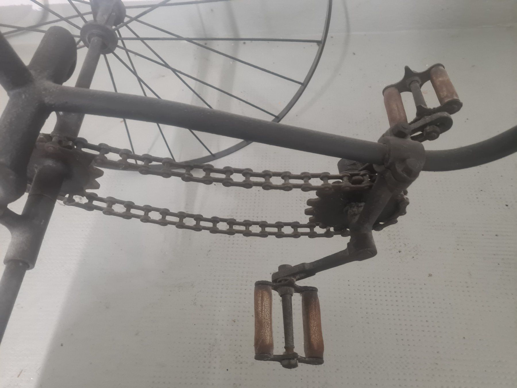 Biciclette: FAHRRAD ANTIQUE TRICYCLE COLLECTION RARE OLDTIMER – Usato da Bellevue venduto da BURGOLMANIA 6