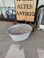 Alter Verzinkter Zuber, Alter Wäschezuber, Bottich