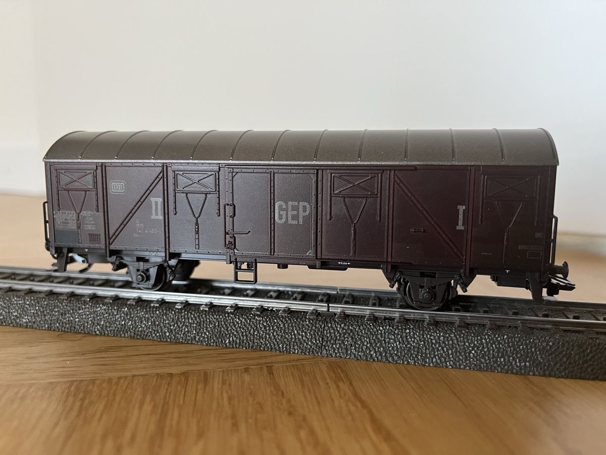 Märklin Modellini di ferrovie: Konvolut Gedeckte Wagen SBB/DB Märklin – Usato da Basel venduto da Re620_11627 4