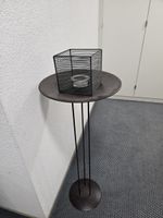 Kerzenständer Metall schwarz, Herbst Deko, Top Zustand