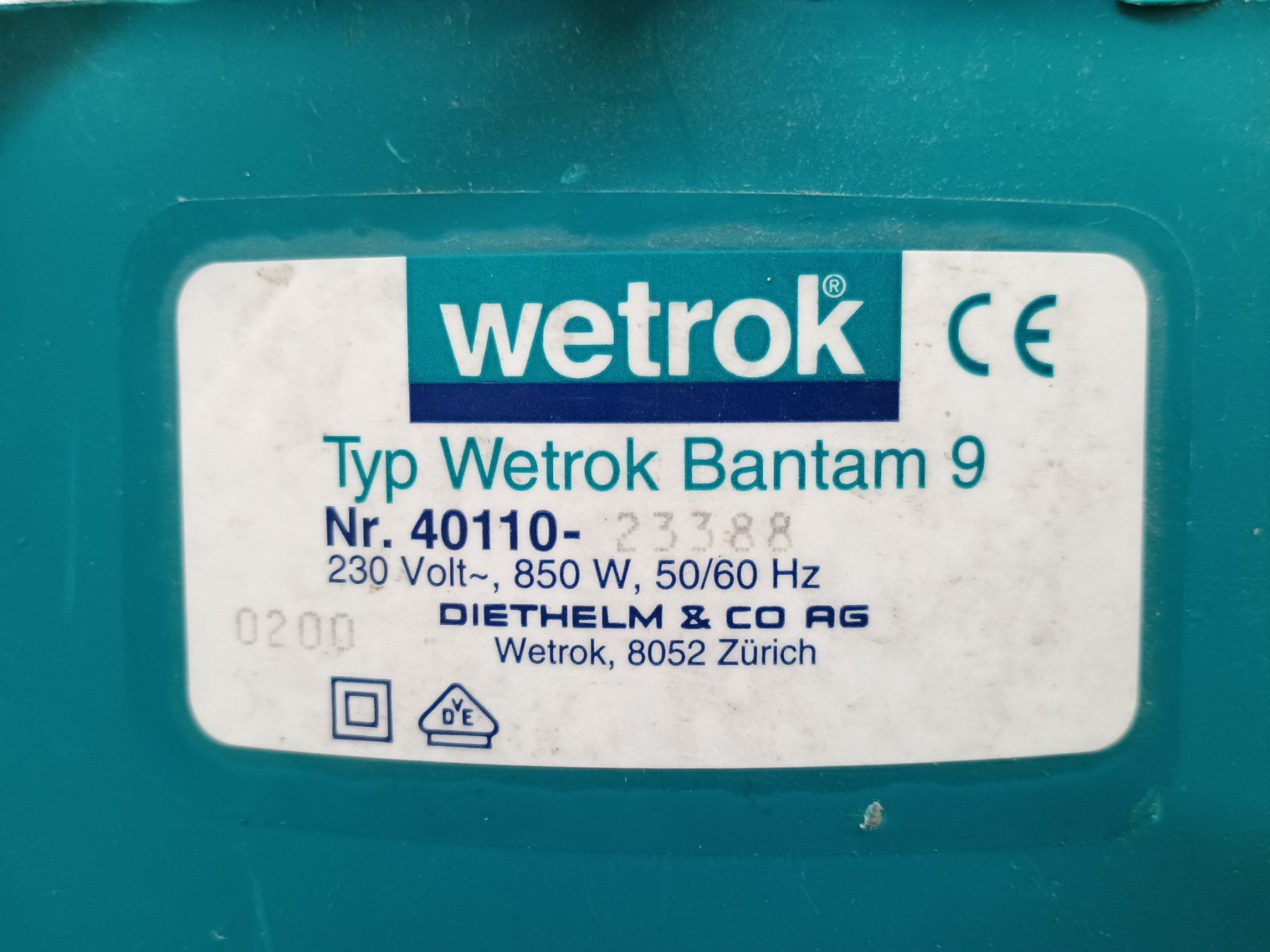Wetrok Aspirateurs & Accessoires: Wetrok Bantam 9 Staubsauger – D'occasion à Zürich par d0miNik.