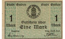 Emden 1 Mark 01.02.1919 VZ+-VZ++
